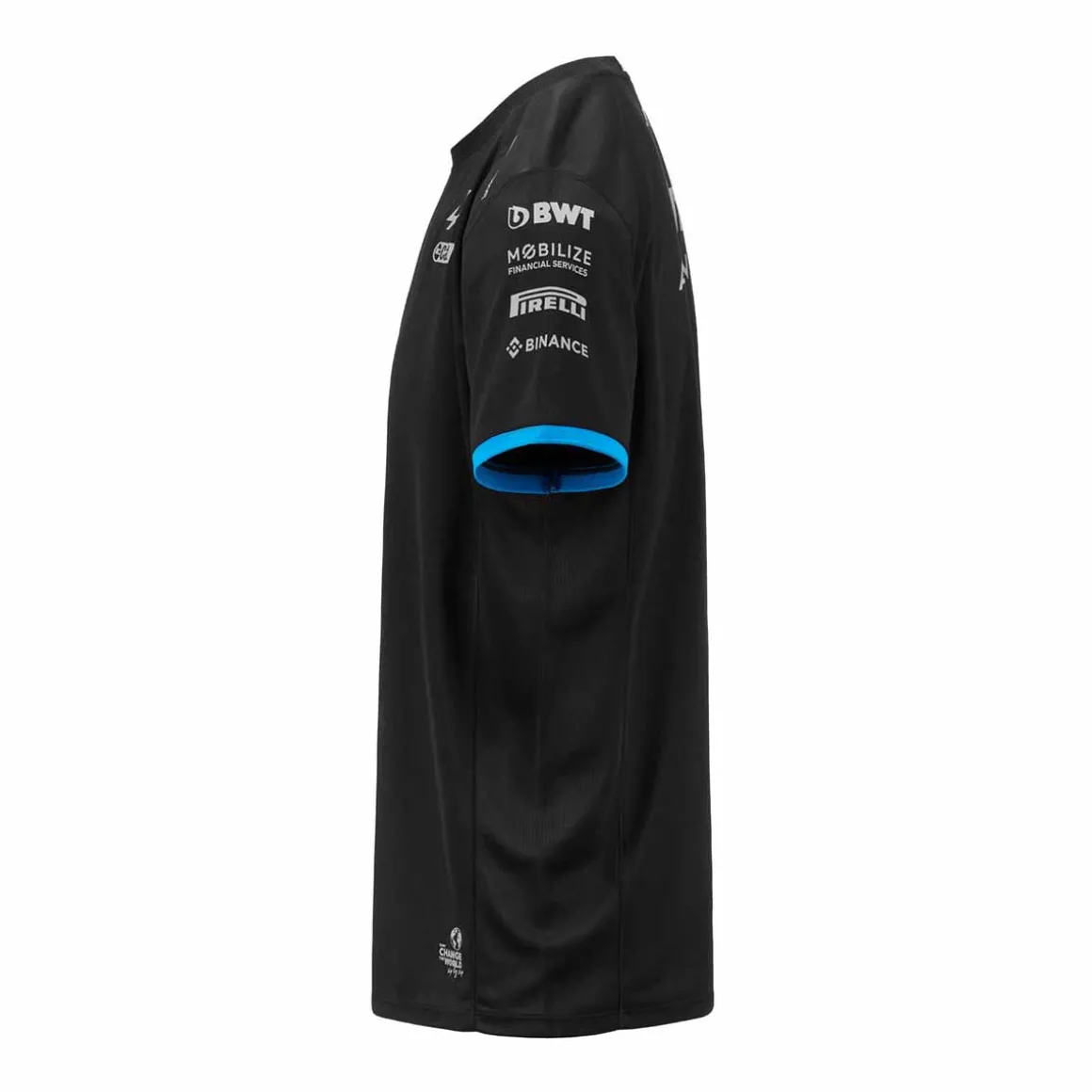 T-Shirt Abolim Bwt Alpine F1 Team 2023 Enfant Noir