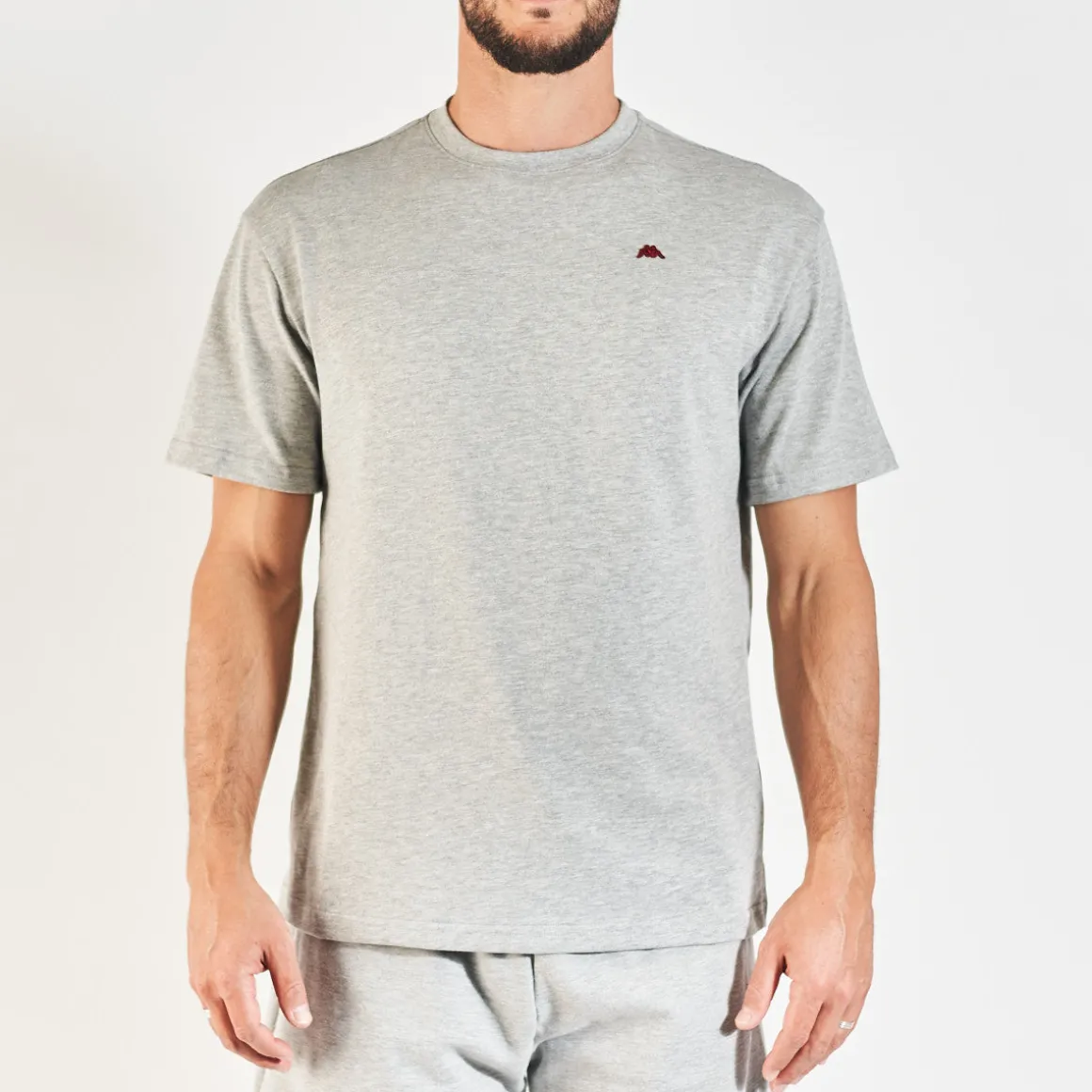 T-Shirt Darphis Robe Di Kappa Gris Unisexe