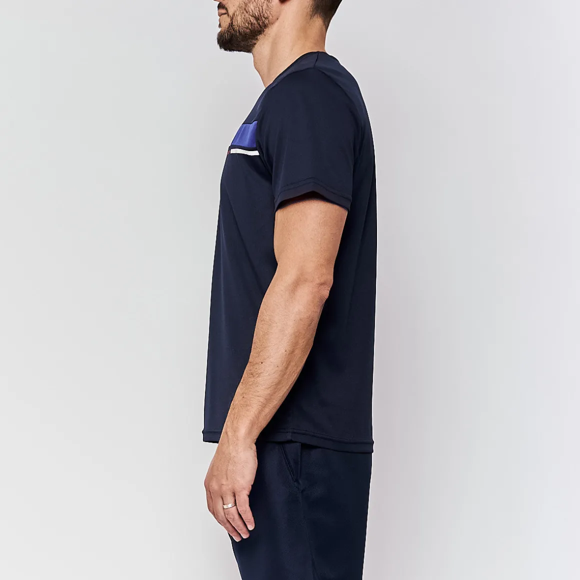 T-Shirt Homme Avellino Sportswear Bleu