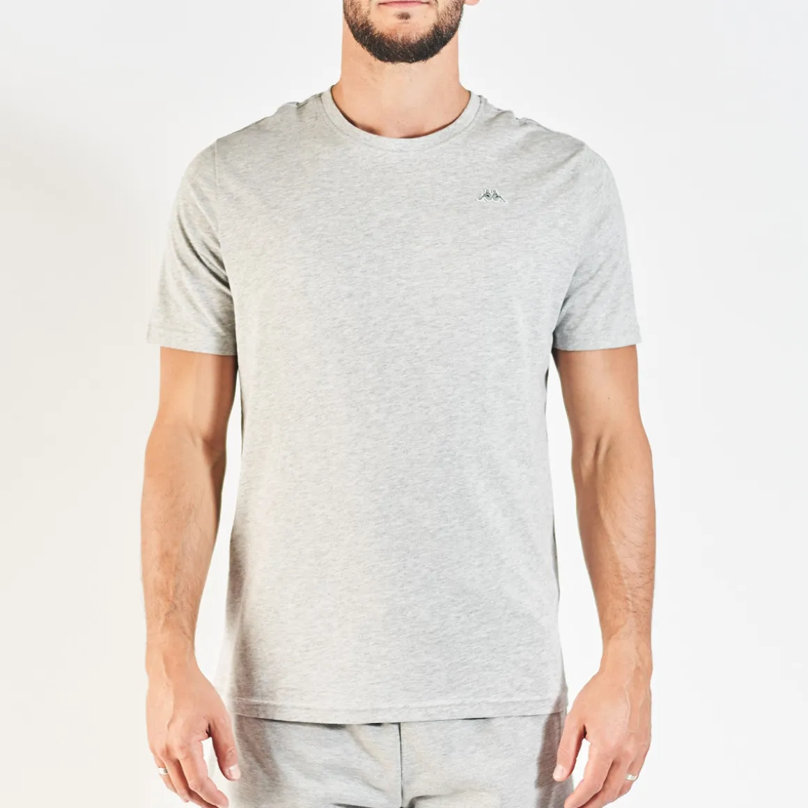 T-Shirt Homme Luc Robe Di Kappa Gris