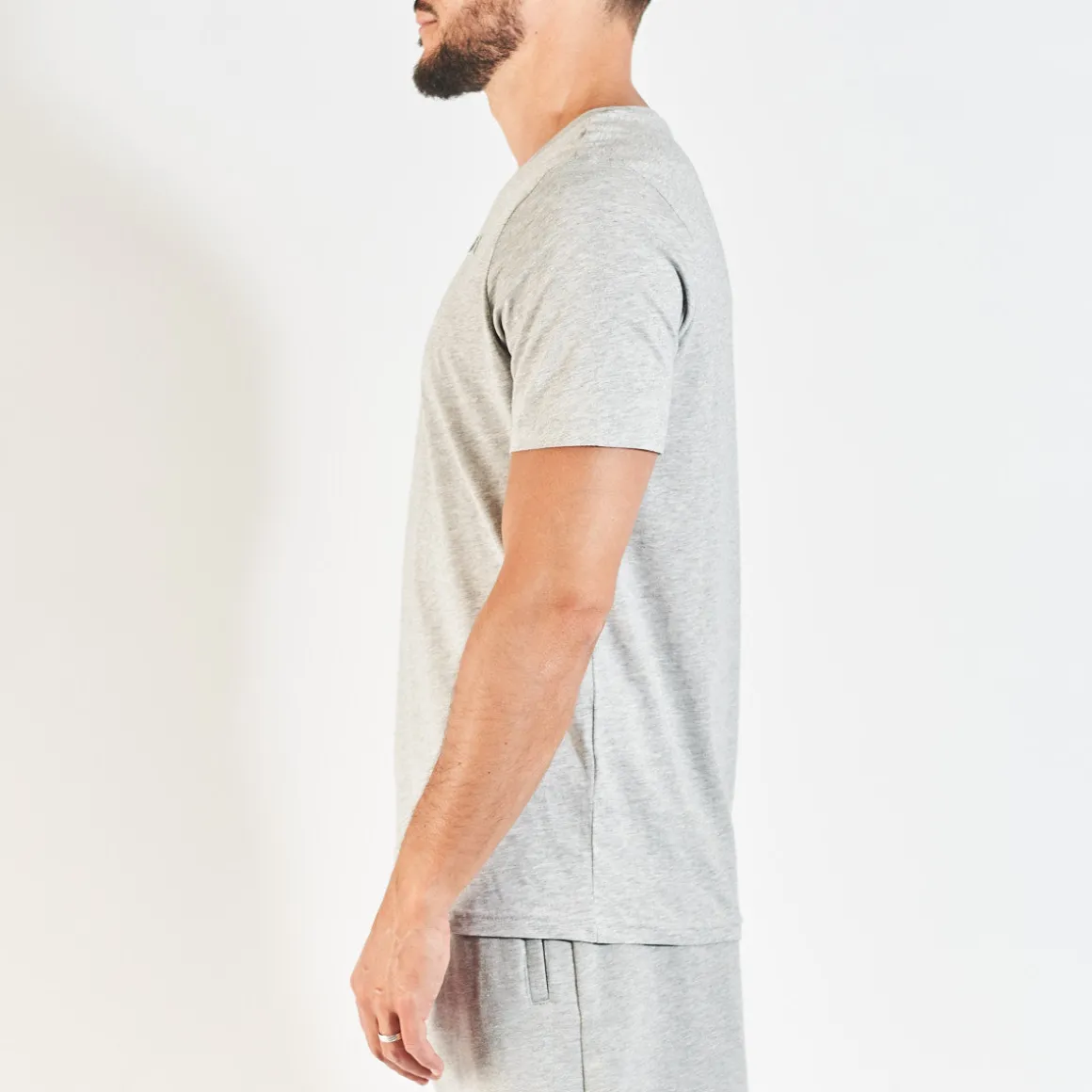 T-Shirt Homme Luc Robe Di Kappa Gris