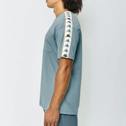 T-Shirt Homme Paulo Authentic Bleu