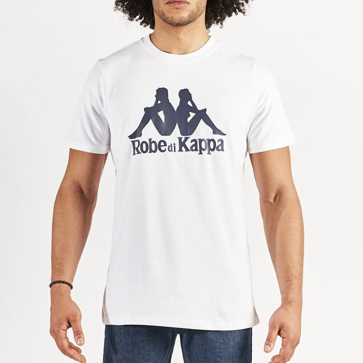 T-Shirt James Robe Di Kappa Blanc Homme