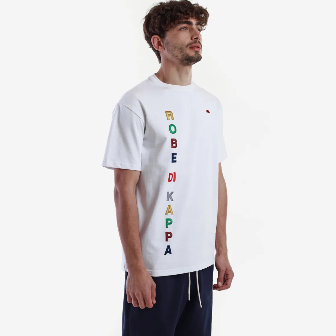 T-Shirt Lindir Robe Di Kappa Blanc Homme
