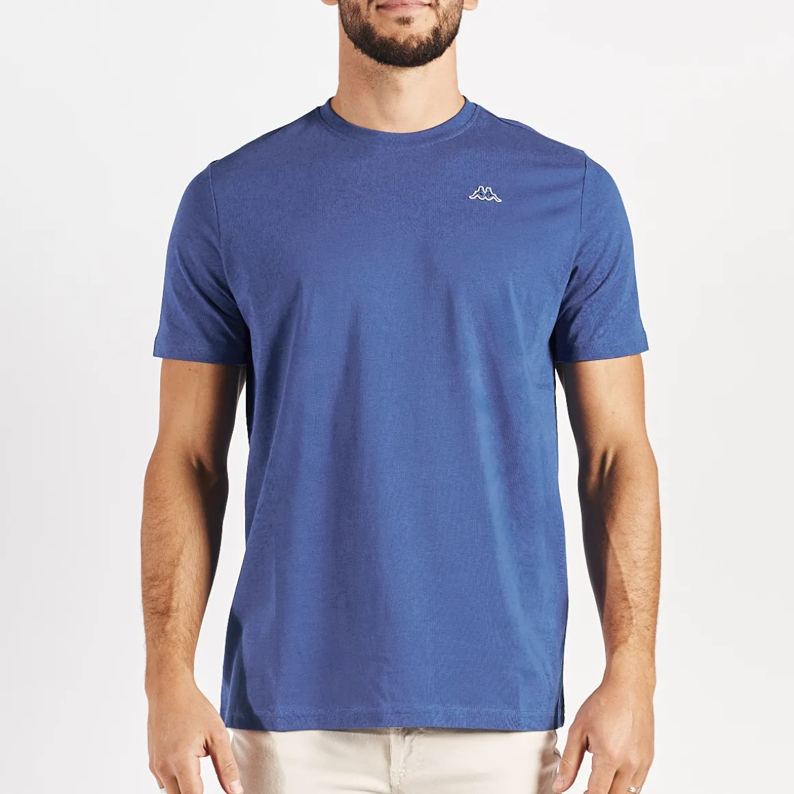 T-Shirt Luc Robe Di Kappa Bleu Homme