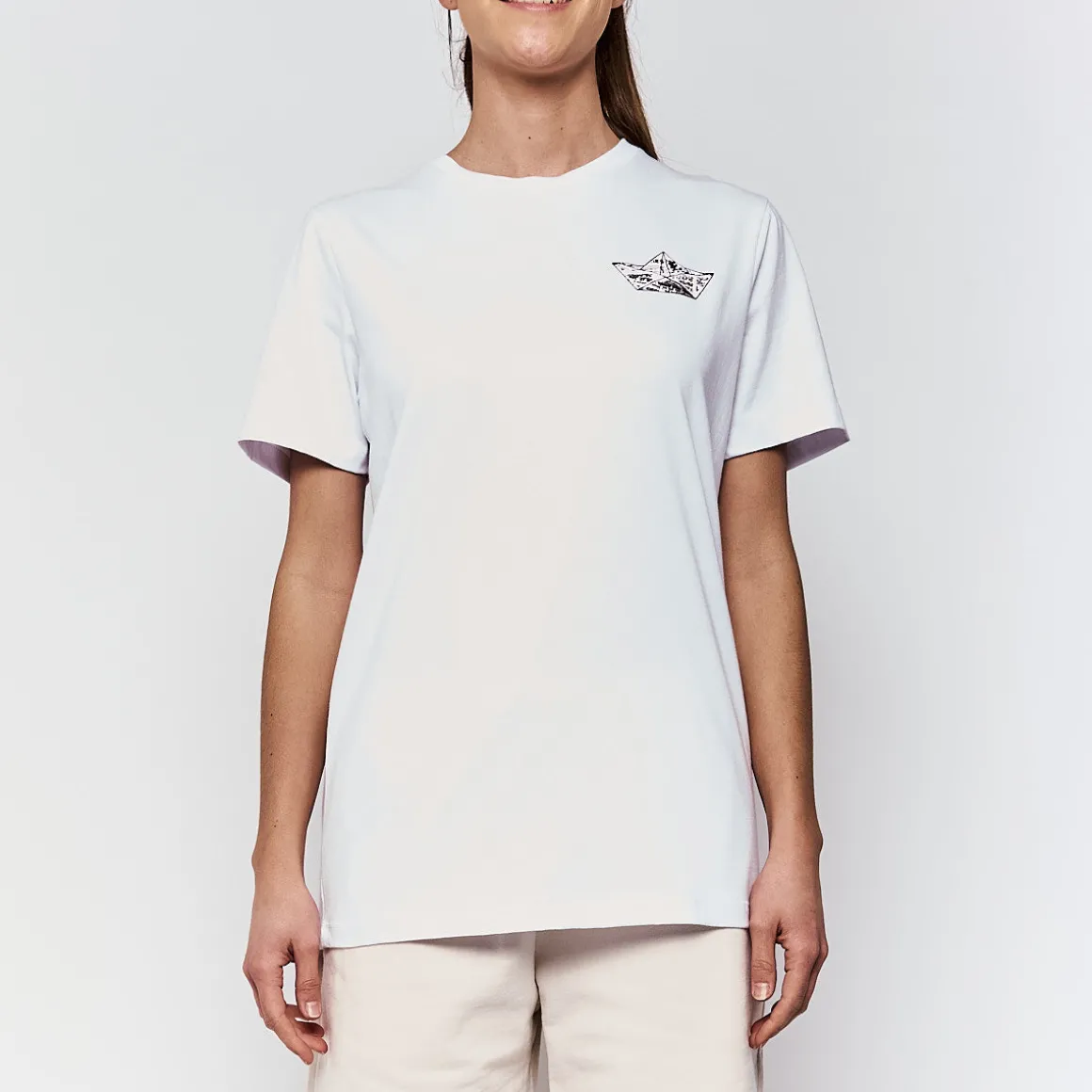 T-Shirt Unisexe Bboy Authentic Blanc