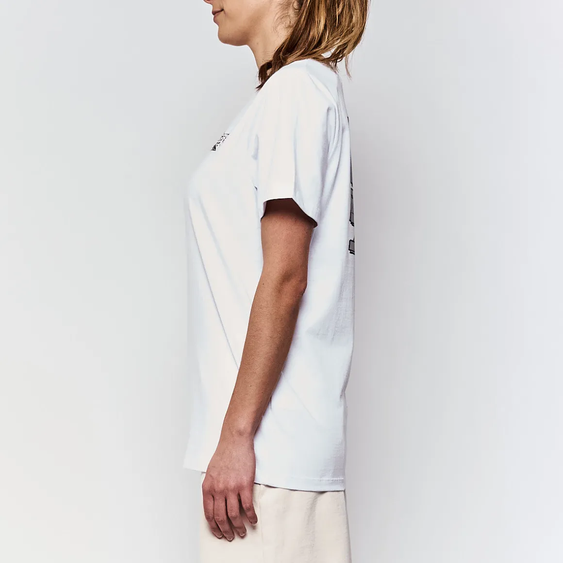 T-Shirt Unisexe Bboy Authentic Blanc