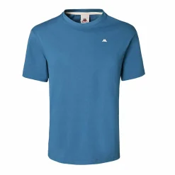 T-Shirt Unisexe Darphis Robe Di Kappa Bleu