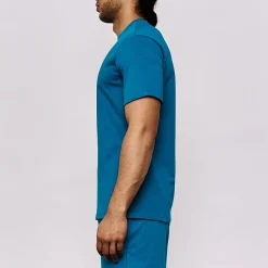 T-Shirt Unisexe Darphis Robe Di Kappa Bleu